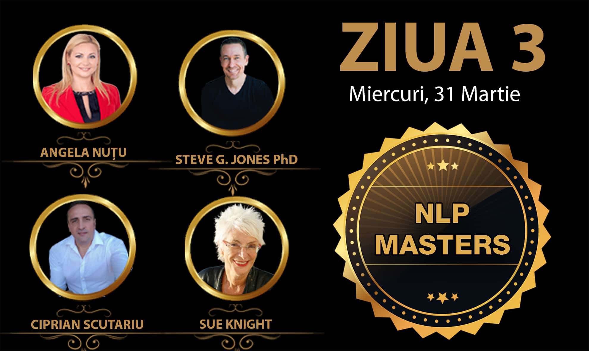NLP Masters Speakeri Ziua 3